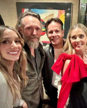 Christina Moore Instagram - What a week!!!! #casagrande dropped on @amazonfreevee & @amazonprime. Limited series TV. Two premieres (LA & Petaluma) 

Thanks to my mom for being the best date.  Thanks to all who came to support this project. Thanks to the creators @aliafsharesx, @laurenswickard, @avarettke and @alexranarivelo for making Susanna Clarkman such an evil joy to play. 

Cheers to all of my cast mates - you’re brilliant. 

And lastly always bring a pashmina with you - it might make an impromptu umbrella ☔️ 

Makeup @sheilaharrismakeup 
Dress @toccin.official 
Shoes @louboutinworld 

#casagrande #amazon #series #drama #family #bilingual #redcarpet #premiere #teamwork #california #celebration #ladyinred