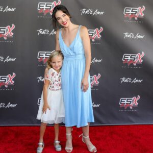 Christina Moore Instagram - Red Carpet Photo Dump. Check out my gorgeous co-stars, co-collaborators &  my two favorite young ladies on the planet. Missing @therealnancylenehan who stole every scene she was in, darling @yourstrulysuleka who is a perfect wife to my husband and our dear director @directorshaunpiccinino  #thatsamornetflix #warnerbros #love #love#amor ♥️♥️♥️♥️♥️♥️♥️