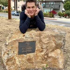 Christina Moore Instagram - Sightseeing in L.A. along the “Whitnall Highway” in North Hollywood/Burbank.  Maybe not the most glamorous of sights. #10000steps