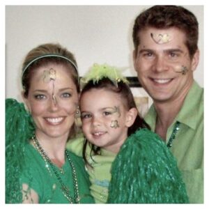 Christina Moore Instagram - Happy St. Patrick’s Day. May a little 🍀🍀🍀 fall into your path and mine. 

#tbt #stpatricksday #fambam #luckoftheirish