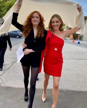 Christina Moore Instagram - What a week!!!! #casagrande dropped on @amazonfreevee & @amazonprime. Limited series TV. Two premieres (LA & Petaluma) 

Thanks to my mom for being the best date.  Thanks to all who came to support this project. Thanks to the creators @aliafsharesx, @laurenswickard, @avarettke and @alexranarivelo for making Susanna Clarkman such an evil joy to play. 

Cheers to all of my cast mates - you’re brilliant. 

And lastly always bring a pashmina with you - it might make an impromptu umbrella ☔️ 

Makeup @sheilaharrismakeup 
Dress @toccin.official 
Shoes @louboutinworld 

#casagrande #amazon #series #drama #family #bilingual #redcarpet #premiere #teamwork #california #celebration #ladyinred