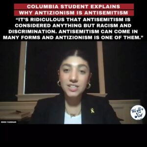 Christina Pascucci Instagram - #EXCLUSIVE Interview following up with three Jewish students who testified on Capitol Hill addressing antisemitism on college campuses. 

Thank you @edenyadegar, @therealtaliakhan , @yasmeen.ohebesian for using your voice to bravely fight against antisemitism. 

Thank you @christinapascucci so much for interviewing these women. Christina is an Emmy Award-winning journalist, licensed pilot, humanitarian, and former US senate candidate!

#SwipeRight to hear each woman’s experience and the challenges they experience with their school administrations. 

This interview was conducted on April 9, with the exception of the first slide which was April 29, and Eden’s regarding Zionism on April 22. 

🔔Follow @wearetov to support our work in combatting antisemitism and to stay informed. 

🧿See with your own eyes.
🦻Hear with your own ears. 
🪬Feel with your own soul.

🤝Join our mission to stand up for what’s right. 
.
.
.
#EndJewHatred #antisemitism #stopantisemitism #jewish #jew #judaism #endantisemtism #israelunderattack #istandwithisrael #israel #israeli #selectiveoutrage #injustice #MeToo_UNless_UR_A_Jew #BringThemHome #BringThemHomeNow #ReleaseTheHostagesNow #FreeTheHostages 

Disclaimer- we neither endorse nor defend or promote images of violence and hatred but share them for educational and awareness purposes. We are not responsible for the messages or images in this post. 

Disclaimed for IG “Fact-Checker”: this post is merely a viewpoint/opinion/theory/satire and should not be construed as a statement of fact. Nor am I giving any advice.

Copyright Disclaimer under section 107 of the Copyright Act of 1976, allowance is made for “fair use” for purposes such as criticism, comment, news reporting, teaching, scholarship, education and research.