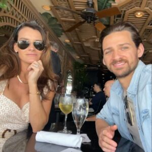 Christina Pascucci Instagram - Happiest of birthdays, my love! Thank you for being our family’s rock these past months. It takes a very special human to embark on this wild ride with me, I am truly in awe of you!

I hope you enjoy your full nights of sleep and peaceful mornings while ya still can cause it’s about to get real! 👶 

The second picture here was special cause we had only been dating a couple weeks when I mentioned I had booked an expedition to Antarctica and always thought whoever was willing to join on a journey like that would be my future husband. He booked it a few weeks later— you’ve always been so solid and committed to us and baby girl is so lucky to have a father figure like that 🥹

Swipe to the end if you want to hear a song I had made about how we met. 😆
