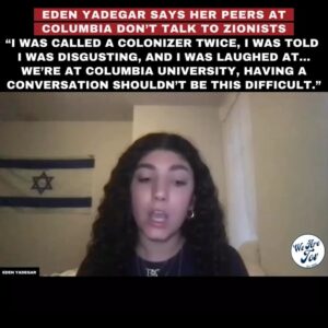 Christina Pascucci Instagram - #EXCLUSIVE Interview following up with three Jewish students who testified on Capitol Hill addressing antisemitism on college campuses. 

Thank you @edenyadegar, @therealtaliakhan , @yasmeen.ohebesian for using your voice to bravely fight against antisemitism. 

Thank you @christinapascucci so much for interviewing these women. Christina is an Emmy Award-winning journalist, licensed pilot, humanitarian, and former US senate candidate!

#SwipeRight to hear each woman’s experience and the challenges they experience with their school administrations. 

This interview was conducted on April 9, with the exception of the first slide which was April 29, and Eden’s regarding Zionism on April 22. 

🔔Follow @wearetov to support our work in combatting antisemitism and to stay informed. 

🧿See with your own eyes.
🦻Hear with your own ears. 
🪬Feel with your own soul.

🤝Join our mission to stand up for what’s right. 
.
.
.
#EndJewHatred #antisemitism #stopantisemitism #jewish #jew #judaism #endantisemtism #israelunderattack #istandwithisrael #israel #israeli #selectiveoutrage #injustice #MeToo_UNless_UR_A_Jew #BringThemHome #BringThemHomeNow #ReleaseTheHostagesNow #FreeTheHostages 

Disclaimer- we neither endorse nor defend or promote images of violence and hatred but share them for educational and awareness purposes. We are not responsible for the messages or images in this post. 

Disclaimed for IG “Fact-Checker”: this post is merely a viewpoint/opinion/theory/satire and should not be construed as a statement of fact. Nor am I giving any advice.

Copyright Disclaimer under section 107 of the Copyright Act of 1976, allowance is made for “fair use” for purposes such as criticism, comment, news reporting, teaching, scholarship, education and research.