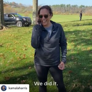 Christina Chang Instagram - Congratulations to YOU, Madam Vice President. #kamalaharris #firstfemalevicepresident  #bidenharris2020 #womanofcolor  #2020 #46 #unitedstates