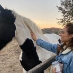 Christina Ochoa Instagram – Weekend barn dances, horses, dogs and laughs.