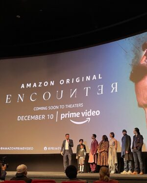 Christina Ochoa Instagram - Incredible performances, visuals & storytelling by @rizahmed @octaviaspencer @michaeltompearce and the entire @amazonstudios #Encounter team! Out this weekend - DO NOT MISS IT. 
————————————

📸: @mattwinkelmeyer 
💄: @jenichua 
👗: @fleurdumalnyc 
👠: @lulus 
💎: @goldbugpasadena 
👛: @stellarittwagenoficial 
Thx @hair.by.shaysanfordfong @katya.martin for stepping up last min as well! ♥️