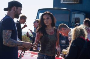 Christina Ochoa Instagram - Let's play 🍭
1- Tag me in your Grace D’Argento costumes from 🩸Blood Drive🩸 
2- Use the hashtag #christinaochoa and I’ll share your photos! 
3- Go to my story for inspiration! 💋 

#BloodDrive #GraceDArgento
