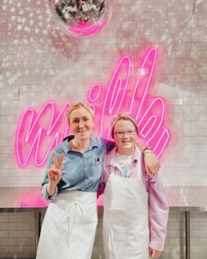 Christina Tosi Instagram - Thank you @makeawishamerica for making my dreams come true!😊It was an amazing experience to meet and bake with @christinatosi at @milkbarstore and explore NYC!!🏙️🧁This was an experience of a lifetime and I still can’t believe it happened! FIY, Christina is an absolutely amazing person!❤️❤️