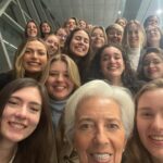 Christine Lagarde Instagram – Applications are now open for this year’s ECB Scholarship for Women!

I encourage all young women enrolled, or about to enrol, on a master’s course in economics, statistics, engineering or computing to consider applying.

Find out more on the ECB website.

Here I am with some previous recipients of the scholarship.

#ThrowbackThursday