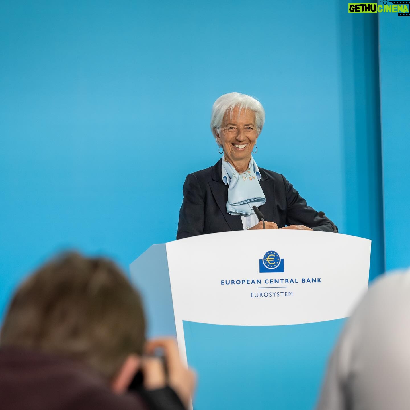 Christine Lagarde Instagram – Some photos from today’s ...