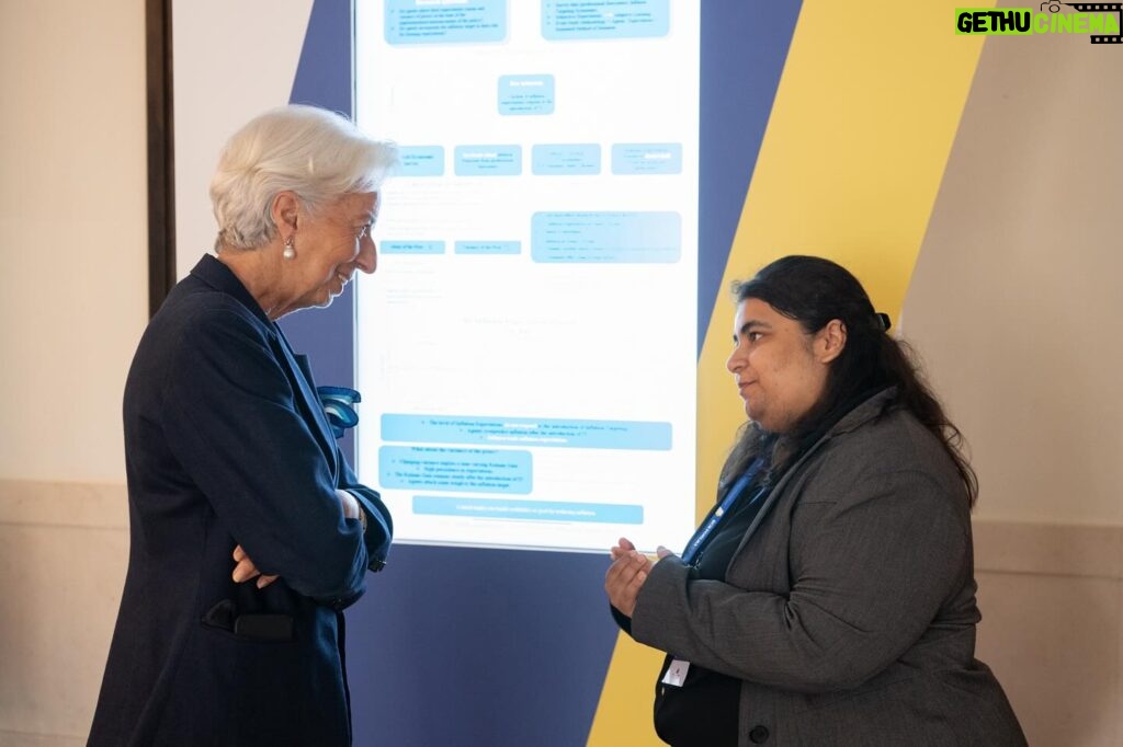 Christine Lagarde Instagram - Our #ECBForum in Sintra is an excellent opportunity for PhD students in economics and finance to share their research. I strongly encourage all young scholars to consider applying. Your innovative perspectives can shape our future. #Research #Europe #ECB