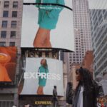 Ciara Miller Instagram - your two favorite ex’s are in Times Square for the next few months 💋