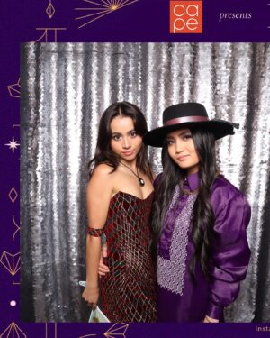 Ciara Riley Wilson Instagram - best way 2 spend tues night celebrating so many killer API!!!! thank u @capeusa 

vintage dress up-cycled by me 
makeup: @robertti