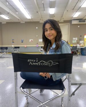Ciara Riley Wilson Instagram - got to check “get my insides sewn up by dr. addison montegomery” off my bucket list!! grey’s anatomy season 19 episode 3 “let’s talk about sex” streaming now on hulu! so grateful i got to be a little part of such an important episode about women’s rights & sexual health 💓