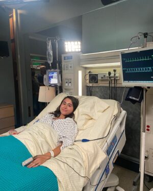 Ciara Riley Wilson Instagram - got to check “get my insides sewn up by dr. addison montegomery” off my bucket list!! grey’s anatomy season 19 episode 3 “let’s talk about sex” streaming now on hulu! so grateful i got to be a little part of such an important episode about women’s rights & sexual health 💓