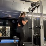 Cici Coleman Instagram - Been working on my upper body strength to try and even out the differences between my left and right side. I’m not a huge fan of upper body training but it’s gotta be done. Doing the weekly shop as a single gal requires bicep strength ya know 😆. Had an empty gym today so was able to get in and get out. 🥳