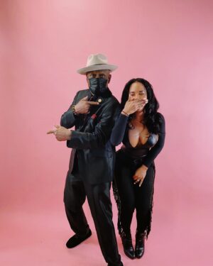 Ciera Angelia Instagram - Always a pleasure working with the hilarious legend @michael_colyar ! The ‘You Married Dat’ movie is coming to a theater near you, stay tuned!!