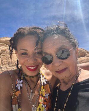 Cindy Blackman Instagram - Happy-Happiest Mother’s Day to my Superbly Incredible Mom! You’re gorgeous inside & out! My hero, I love you mom. Thank you for being so amazing, I’m grateful & honored to be your daughter. You are the epitome of spirituality, class, grace m, elegance & style all in one beautifully sun kissed package 💗💗💗💗💗💗💗💗💗