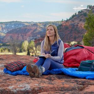 Cindy Busby Instagram - ✨✨Tonight’s the night!! The premiere of “Love in Zion National: A National Park Romance” 8/7c on @hallmarkchannel 
Thanks to everyone who helped make this movie!! Sorry if I missed some of you!!
@johnsonproductiongroup @timothyojohnson 
Directed by: @sam_irvin_director 
DP: @daviddolnik 
Photography: @reidncollins 
Starring: @david_gridley @moniquefilipsmotorcyclemama @liamwoodrum @raquelgardnerofficial @bourke_floyd @themichellemurphy 
Hair   makeup: @ashleyaldridge 
Costumes: @erickawho 
Props/set dec: @cambearit @chantalmassuhpd 
@jcrowe199 
@robinconly @oliviaphillips @stellanovacasting @raechele.karlene #anationalparkromance #zionnationalpark #zion #hallmarkchannel