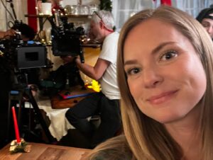 Cindy Busby Instagram - Cheers to a wonderful premiere tonight! #everythingchristmas airs on @hallmarkchannel at 8pm and @w_network in 🇨🇦! Here’s some fun #behindthescenes pictures! I love all these humans so much! Thanks for tuning in! 🙏💕 #countdowntochristmas #hallmark