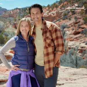 Cindy Busby Instagram - ✨✨Tonight’s the night!! The premiere of “Love in Zion National: A National Park Romance” 8/7c on @hallmarkchannel 
Thanks to everyone who helped make this movie!! Sorry if I missed some of you!!
@johnsonproductiongroup @timothyojohnson 
Directed by: @sam_irvin_director 
DP: @daviddolnik 
Photography: @reidncollins 
Starring: @david_gridley @moniquefilipsmotorcyclemama @liamwoodrum @raquelgardnerofficial @bourke_floyd @themichellemurphy 
Hair   makeup: @ashleyaldridge 
Costumes: @erickawho 
Props/set dec: @cambearit @chantalmassuhpd 
@jcrowe199 
@robinconly @oliviaphillips @stellanovacasting @raechele.karlene #anationalparkromance #zionnationalpark #zion #hallmarkchannel