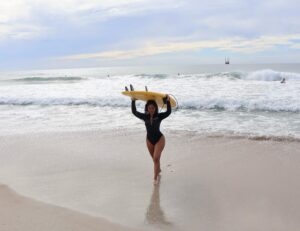 Cinthya Carmona Instagram - Good Energy 🤙🏽 #SurfCamp #WrightsvilleBeach