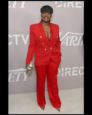 Cirie Fields Instagram - Thank you so much for having me @variety 😘 so many powerful  game-changing women in one room 
Styled by @marty_taught_u
💄 @maddiesmakeup 

#40mostpowerfulwomeninrealitytv  #variety #direct