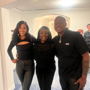Cirie Fields Instagram - Fun times in Beverly Hills with these guys!! 🥰😊Thank you, @paramountplus @universalpictures
