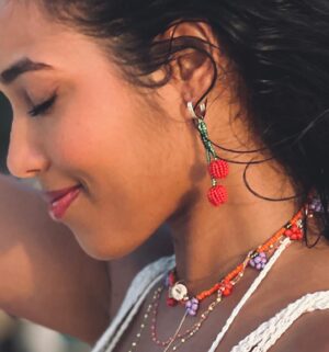 Clémence Botino Instagram - L’île Maurice 🍉

Ensemble @rose_carmine prêté ! ☺️
Invitée