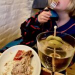 Claire Coffee Instagram - Hard to convince Cal that octopus tastes like “the best chicken ever” when the actual best chicken ever is also sitting on the table. @barvinazo, you were a 10/10! Thank you @joecampanale & @chefsilviagarcianevado for bringing this absolute knockout to the neighborhood! Our order: Aceitunas Pan con tomate Boquerones Leonora Jamón ibérico de bellota Pulpo Fideuà Pollo en pepitoria MOLTEN CHOC CAKE #530res #kidfood #familymeal