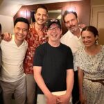 Claire Coffee Instagram - HOLY SHIT @seanhayes SHUT THE HOUSE DOWN with this completely gorgeous disarming performance from beyond the stars. And the most special to get to share it with these looney tunes!! Also thank you to Chef Jack @jlogue_nyc @thelambsclub for truly magical pre-show feasting!!