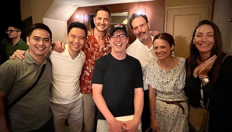 Claire Coffee Instagram - HOLY SHIT @seanhayes SHUT THE HOUSE DOWN with this completely gorgeous disarming performance from beyond the stars. And the most special to get to share it with these looney tunes!! Also thank you to Chef Jack @jlogue_nyc @thelambsclub for truly magical pre-show feasting!!