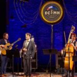 Claire Coffee Instagram - OH MY GOD EPISODE FOUR!! It was a glorious night of gut busting heartbreak and sky high joy, with the bests in the biz: @jasonisbell & @emilykingmusic !! Episode five records TONIGHT at @audibletheater 💜 📷: @abrunkus ! @energycurfewmusichour @baselinetheatrical @hudsonscenic