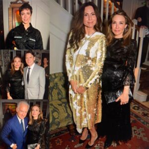 Claire Forlani Instagram - The Charles Finch & Chanel pre-Bafta dinner.
Mixed feelings about going last night but then I thought about #ThePassing Exquisitely directed by @rebeccahall who also wrote this unique and spellbinding story,acted by two truly impressive women @tessamaethompson and @negga.ruth with the most beautiful cinematography .If you haven’t watched this film , it’s spellbinding , compelling , beautifully acted & directed and for me it was an education. So impressed by Rebecca Hall , so proud of  these women who are stepping up and blowing me away with their TALENT . So excited to see this happening FINALLY ! My two favourite films this year were written and directed by women . 30 years in the business and seeing my generation of women  #TearTheseWallsDown makes me proud! 👊🏼🎬🎥🖤 I would also like to thank Daisy Hoppen @daisy@dh-pr for saving me with my beautiful @vampireswife dress, as we always need a dress! 🖤🖤🖤#womeninfilm #bafta #chanel #tearthesewallsdown! 🎬🎥🖤