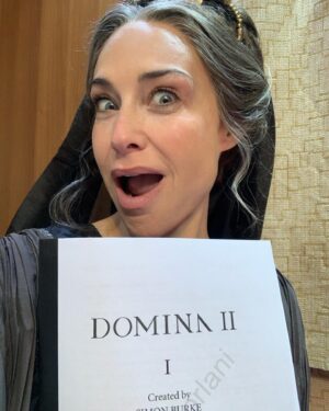 Claire Forlani Instagram - #Domina season 2 and we’re BACK! Hello Octavia 🖤