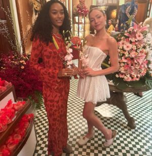 Clara Paget Instagram - Garms, Palms and my lucky charms🥥🌴🪼🪷🪼🌴 🥥
