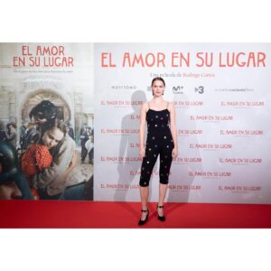 Clara Rugaard Instagram - ‘Love Gets A Room’ - such a magical premiere in Madrid. Thank you @chanelofficial for kitting me out and makin me feel all glam and confident ✨

#LoveGetsARoom