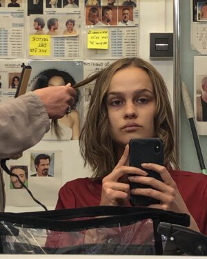 Clara Rugaard Instagram - Black Mirror S6 - Mazey Day 💅🏼

Out now @netflix