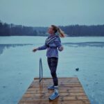 Clara Henry Instagram - Och med årets sista bild på löp i snö önskar jag eder alla en riktigt härlig påsk! 🐣