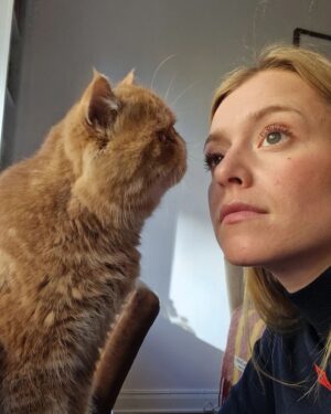 Clara Henry Instagram - A puss with the puss #åhhelgakatt