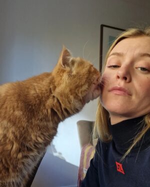Clara Henry Instagram - A puss with the puss #åhhelgakatt