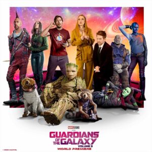 Clare Grant Instagram - Well, @jamesgunn you did it again. #GotG3 is no less than stunning. I couldn’t be more happy or proud for everyone involved. James, the depth of your heart shines in this movie like it does in no other. It’s so you. The emotional journey you take us on is incredible. I could cry right now just thinking about it. From me &  every other misfit out there longing for family and sense of purpose- thank you for this beautiful gift. Congratulations, Guardians!! I hope everyone loves this phenomenal movie as much as I do. 

-Styled by @joeytierney 
-Hair/Makeup by @anissaemily 
-Looks by @ysl
-Sneakers by @nike 
-Tears of Joy by @jamesgunn