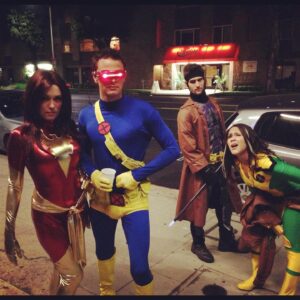 Clare Grant Instagram - It’s ok, I’m only slightly obsessed with the X-Men and absolutely not thinking about them 97% of the time. Happy X-Men Day!