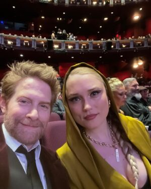 Clare Grant Instagram - Well, @jamesgunn you did it again. #GotG3 is no less than stunning. I couldn’t be more happy or proud for everyone involved. James, the depth of your heart shines in this movie like it does in no other. It’s so you. The emotional journey you take us on is incredible. I could cry right now just thinking about it. From me &  every other misfit out there longing for family and sense of purpose- thank you for this beautiful gift. Congratulations, Guardians!! I hope everyone loves this phenomenal movie as much as I do. 

-Styled by @joeytierney 
-Hair/Makeup by @anissaemily 
-Looks by @ysl
-Sneakers by @nike 
-Tears of Joy by @jamesgunn