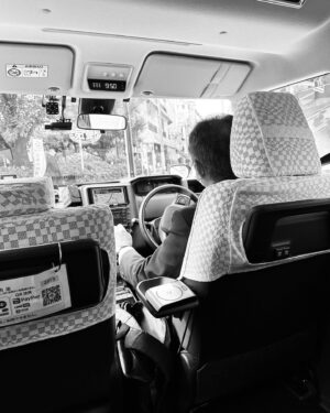 Clare Waight Keller Instagram - It’s been a hectic few weeks since I last posted……..many flights, transfers and commutes later here’s some of my favourite moments from 2 weeks working in Tokyo over the next few posts.
Starting with 

1. Humid subtropical weather 26•degrees in October 
2. Tokyo Harbour early 7am morning commute to the office 
3. White glove taxi drivers 🤍🤍 simply spotless 
4/5/6/7. Tokyo’s cool cars 
8/9/10. Shibuya Scramble never fails to be the hub and buzz of the city