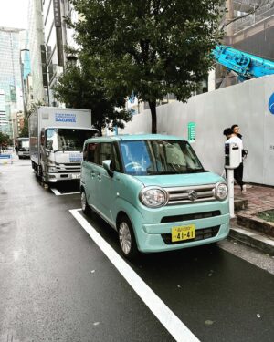 Clare Waight Keller Instagram - It’s been a hectic few weeks since I last posted……..many flights, transfers and commutes later here’s some of my favourite moments from 2 weeks working in Tokyo over the next few posts.
Starting with 

1. Humid subtropical weather 26•degrees in October 
2. Tokyo Harbour early 7am morning commute to the office 
3. White glove taxi drivers 🤍🤍 simply spotless 
4/5/6/7. Tokyo’s cool cars 
8/9/10. Shibuya Scramble never fails to be the hub and buzz of the city