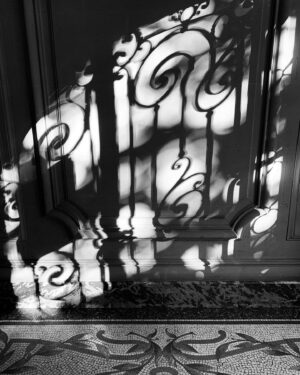 Clare Waight Keller Instagram - Work Trip Part 2 - 72 hours in Paris 

#parisienne 
#tiles
#shadows
@uniqlo : C #blueshirt
#talking
#looks
#goodhairday 
@uniqlo
#streetstyle
@uniqlo :C