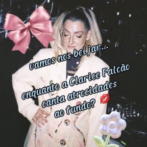 Clarice Falcão Instagram - ✨pack do showzinho✨

🎶um sonho que se sonha só
é só um sonho que se sonha só🎶

não sonhe só, compartilhe sua felicidade de ir ao meu show nas suas redes sociais!

amanhã em SP na @casanaturamusical 
11/05 no RJ no @teatroclaromaisrj 
17/05 em PoA no @opiniao 

ingressos na bio!