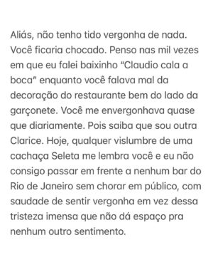 Clarice Falcão Instagram - 1 mês 💘